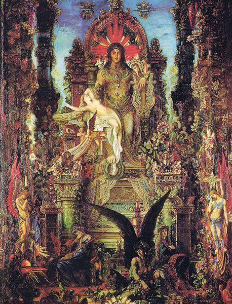 Gustave Moreau Jupiter und Semele oil painting image